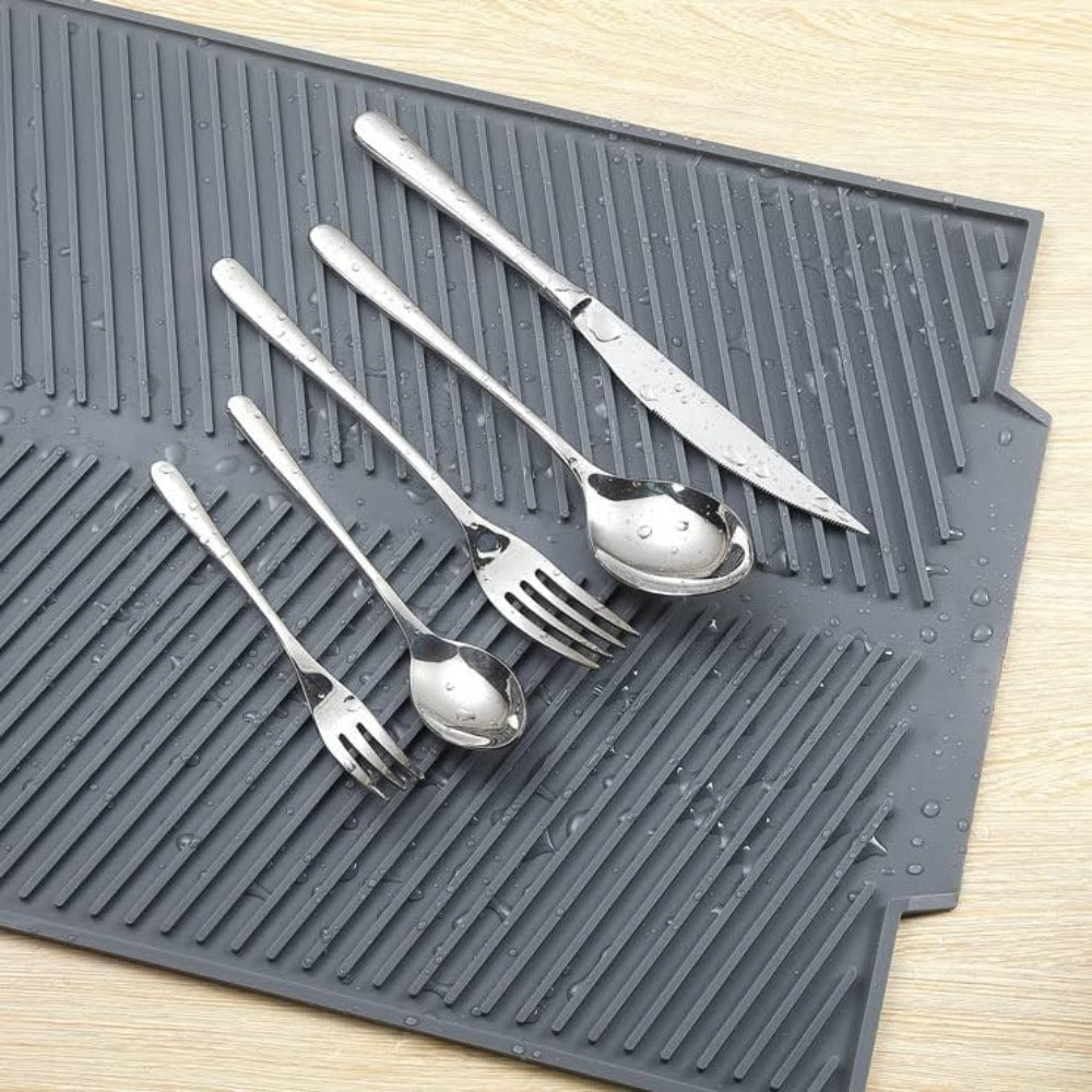 Silicone Dish Draining Mat | Non Slip and Multiuse
