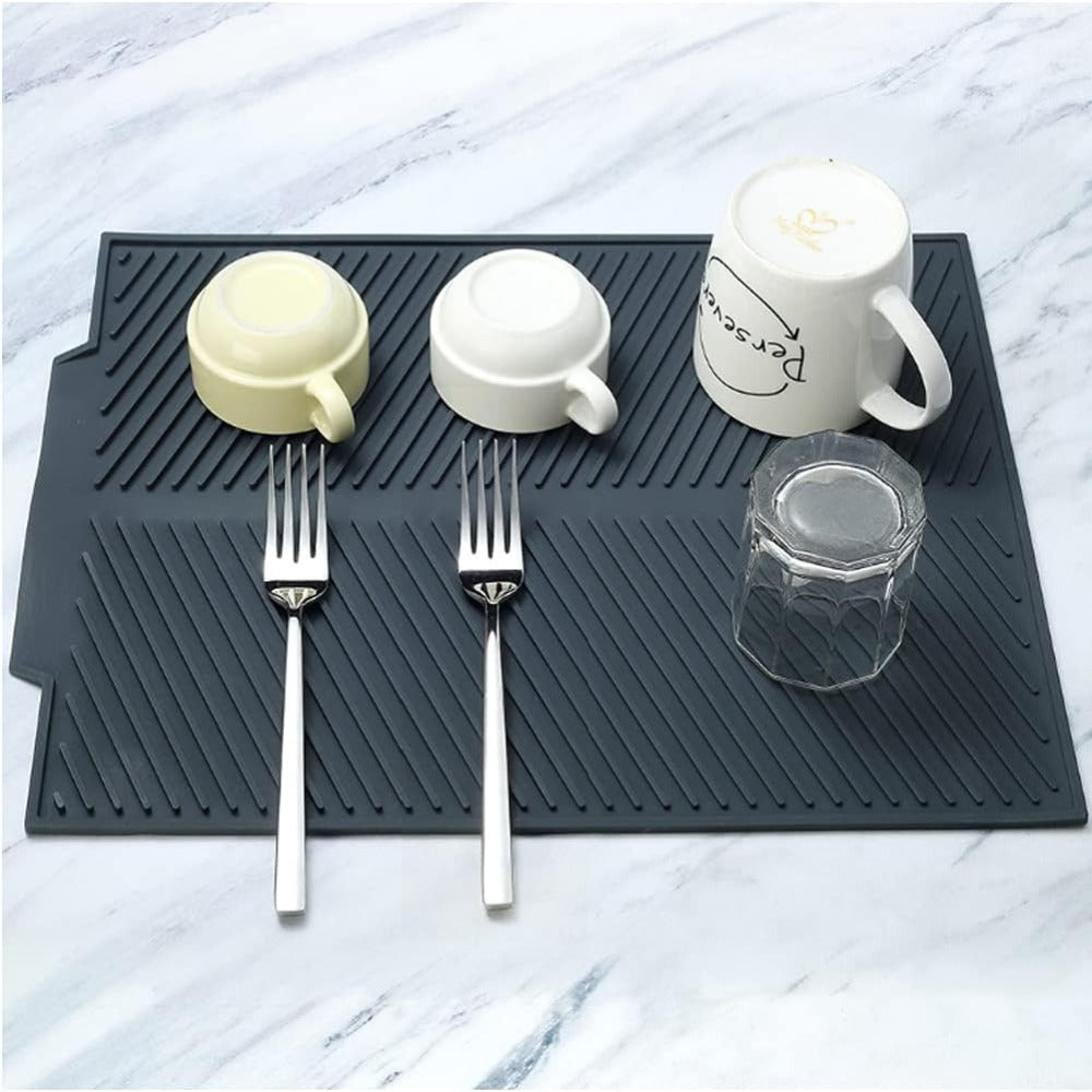 Silicone Dish Draining Mat | Non Slip and Multiuse